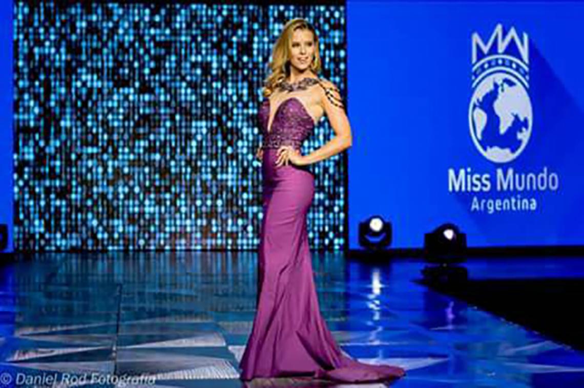 La costera Eliana Ravera fue elegida finalista de Miss Mundo Argentina