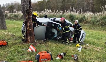 Imagen de Murió una vecina de Santa Teresita tras chocar contra un árbol sobre la Ruta 11 en el Partido de La Costa