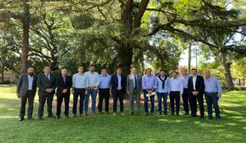 Imagen de Camilo Etchevarren se reunió con Sergio Berni