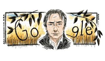 Imagen de Alan Rickman: quién fue el británico que Google homenajea hoy en su doodle