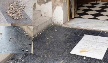 Imagen de Dolores: denuncian un nuevo acto de vandalismo contra la Parroquia Nuestra Señora de los Dolores