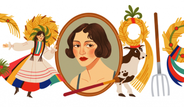 Imagen de Zofia Stryjeńska: quién fue la artista que Google homenajea hoy en su doodle