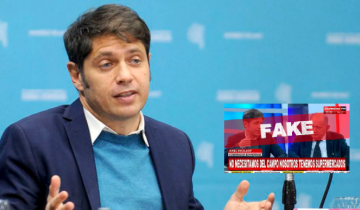 Imagen de Fake news: Axel Kicillof desmintió a Sandra Pitta