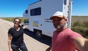 Imagen de Desde Dolores, en una camioneta modelo 80, buscan unir Ushuaia con Alaska