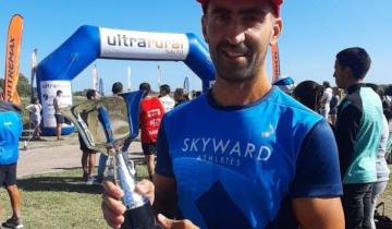 Imagen de Un atleta de Santa Teresita logró subirse al podio del circuito Ultradistancia en Salto