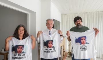 Imagen de Mar del Plata: Fernández se reunió con los padres de Lucía Pérez y dijo que la absolución de los acusados en el primer juicio fue “escandalosa”
