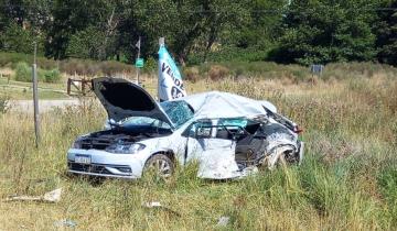 Imagen de Tandil: tres personas murieron a raíz de un choque entre un camión y un auto en la Ruta 74