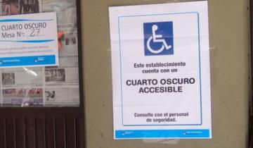 Imagen de Elecciones: personas con discapacidad tendrán mesas exclusivas para votar