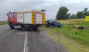 Imagen de Accidente fatal en Ruta 3: un muerto y un herido grave