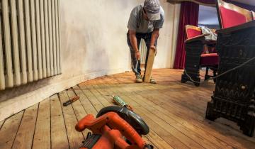 Imagen de Dolores: comenzó la etapa final del plan de obras para el mantenimiento y la restauración del Teatro Unione