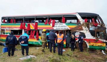 Imagen de Accidente en la Ruta Provincial 2: el chofer del micro se negó a declarar y seguirá detenido