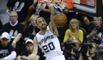 Imagen de La casaca 20 de Manu Ginobili pasa a ser historia para San Antonio y la NBA