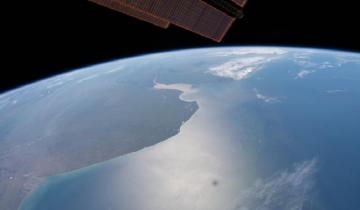 Imagen de Mirá la impactante foto de la provincia de Buenos Aires desde el espacio