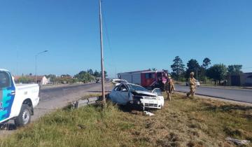 Imagen de La Región: se registraron dos accidentes en la Ruta 2
