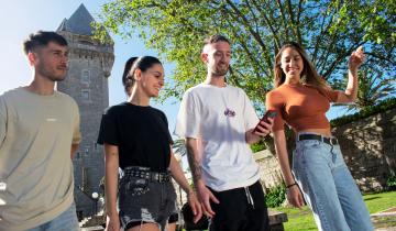 Imagen de Mar del Plata: tres jóvenes crearon el primer juego de escape a cielo abierto del país