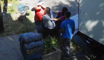 Imagen de Video: brutal pelea en un supermercado chino por broma sobre el Coronavirus