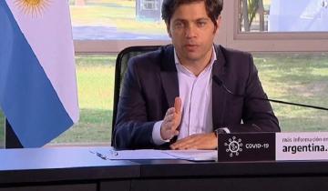 Imagen de Kicillof: “El esfuerzo es agotador, pero vamos a evitar la angustia de las pérdidas irreparables”