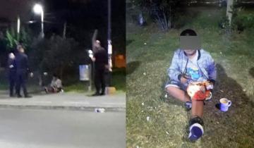 Imagen de Encuentran abandonado en la calle a un nene de 7 años