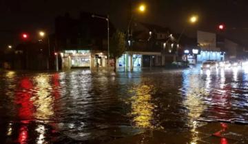 Imagen de La lluvia golpea con fuerza a Mar del Plata: ya hay 18 evacuados