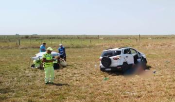 Imagen de Ruta 11: tres policías sufrieron un accidente y una agente está en grave estado