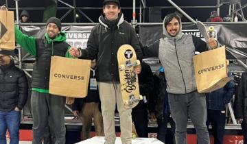 Imagen de El costero Juan Giménez se consagró Campeón Sudamericano de Skateboarding