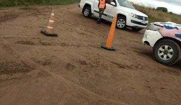 Imagen de General Lavalle: se multó a conductores por transitar en caminos rurales luego de la lluvia