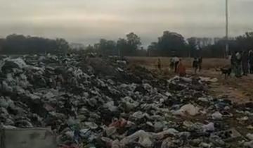 Imagen de Dolores: continúa provocando inconvenientes el humo del basural a cielo abierto