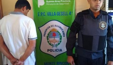 Imagen de Detienen a delincuente geselino tras raid delictivo en Cariló