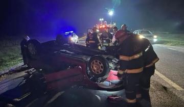Imagen de Ruta 2: grave accidente en la niebla a la altura de Castelli dejó un vecino de Mar del Plata con traumatismo de cráneo
