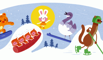 Imagen de Inauguración de los Juegos Olímpicos de Invierno 2022: Google se suma a la celebración del evento con un doodle especial