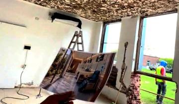 Imagen de Dolores: comenzó la renovación integral de la sala oncológica del Hospital Municipal “San Roque”