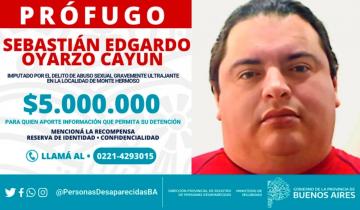 Imagen de Monte Hermoso: ofrecen hasta $5 millones por datos de un prófugo acusado de abuso sexual