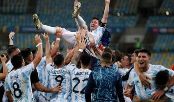 Imagen de La selección Argentina campeona de la Copa América