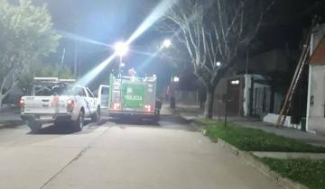 Imagen de Un cortocircuito de gran magnitud alertó a vecinos de Dolores