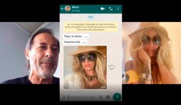 Imagen de El video de “Casados con hijos”: Moni quedó separada de Pepe Argento por la cuarentena y lo llamó para tener sexo virtual