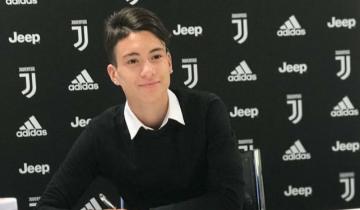 Imagen de El pibe de 16 años que nació en Mar del Plata y firmó contrato con el Juventus de Italia