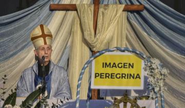 Imagen de Virgen de Luján: Poli pidió encontrar la paz y la ayuda necesaria para unirnos como pueblo
