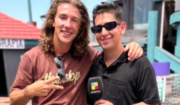 Imagen de Julen Katzy, protagonista de Valle Salvaje (Netflix), trabaja en un balneario de San Clemente del Tuyú