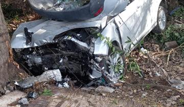 Imagen de Fuerte accidente en Ruta 63: no hubo heridos