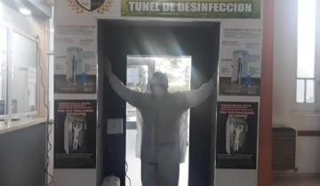 Imagen de Coronavirus en Dolores: el Hospital “San Roque”, ahora con túnel de desinfección