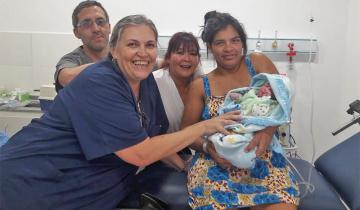 Imagen de Julio es el primer bebé nacido en el nuevo Hospital Municipal de Santa Teresita
