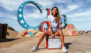 Imagen de Mar de Ajó: la costera que es campeona nacional de taekwondo y vende ensaladas de frutas en la playa en pos de su sueño olímpico