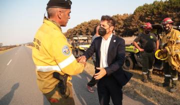 Imagen de La Provincia envió brigadistas y helicópteros a Corrientes