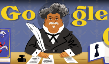 Imagen de Alejandro Dumas: Google dedica su doodle de hoy al autor de El Conde de Montecristo