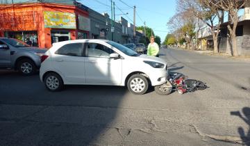 Imagen de Dolores: una joven herida tras un fuerte accidente