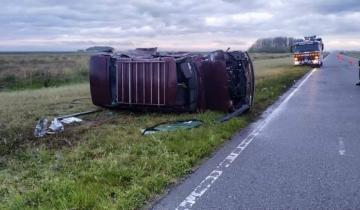 Imagen de Un herido tras un choque frontal en la ruta 11