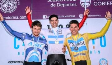Imagen de El costero Lucas Vilar cumplió una histórica actuación y se consagró Campeón Argentino de Ciclismo