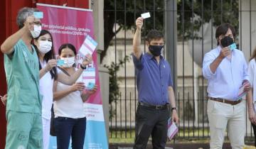 Imagen de Kreplak aseguró que en los próximos días los 135 municipios bonaerenses estarán vacunando