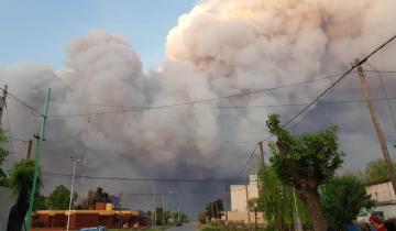 Imagen de Delta del Paraná: más de 12 focos de distinta intensidad se mantenían activos