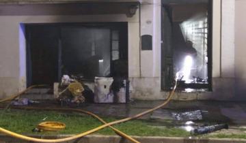 Imagen de Se incendió un laverap en Dolores